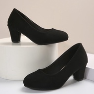 READY STOCK PLUS SIZE Elegant High-Heel Platform Shoes Pump Women