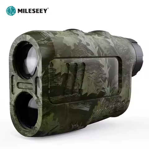 MiLESEEY Range Finder for hunting PF2E, 600m Laser Rangefinder, 7° Big Field View, with Rain and Fog