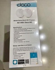 TP-Link AC1300 Whole-Home Wi-Fi Mesh Router Deco M5 (2件裝)