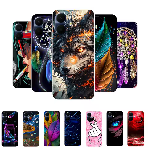 For TCL K70 Power 4G Case Silicone Back Cover Bumper For TCL K70 4G Protective Shells K70Power Phone