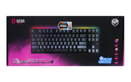WIRELESS KEYBOARD (คีย์บอร์ดไร้สาย) S-GEAR SCYLLA (BLACK) (GATERON BLUE SWITCH - RGB LED - EN/TH) คี