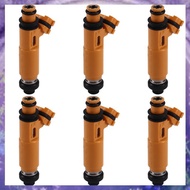 (Y W Z H)For  Montero Sport 3.5L 195500-3300 1955003300 84212300 842-12300 6 PCS  Injectors