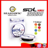 SEAHAWK SOL 8X Braided Line X8 Line 300M Ultra Sensitive Smooth Thin  Strong PE Multifilament Durabl