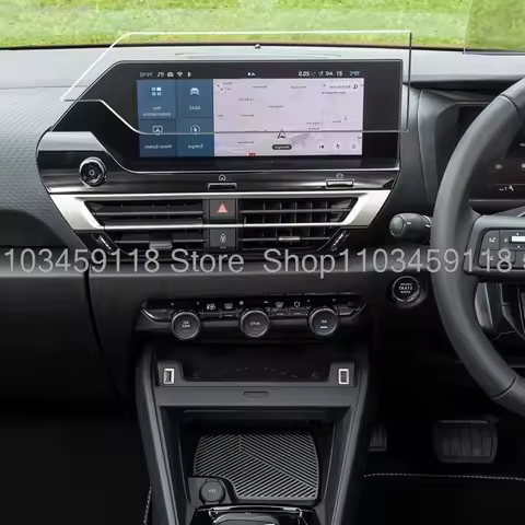 Screen protector Tempered glass For Citroen C4 C4X 2021-2025 10 inch right diive Car GPS Navigation