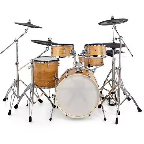 XD-2000-KM Natural Color Acoustic Design Electric Drum Set Factory Direct Sales Drum Set Electric Dr