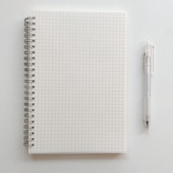 A5 B5 checkered notebook