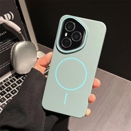 Casing For Honor 400 Pro Honor400 400Pro 5G PC Matte Magnetic Phone Case Shockproof Casing Back Cove