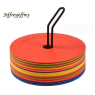 10Pcs Soccer Flat Cones Marker Disc Marker Disc  Marker Disc Basketball Sports Speed Agility Trainin