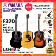Yamaha F370 41" Full Size Acoustic Guitar Beginner Package ( F-370 / F 370 ) Akustik Gitar Yamaha Music Instrument
