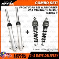 COMBO SET FRONT FORK AND ABSORBER FOR YAMAHA Y110 SS SS II SS2