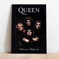 MDF Queen Bohemian Rhapsody Wooden Poster