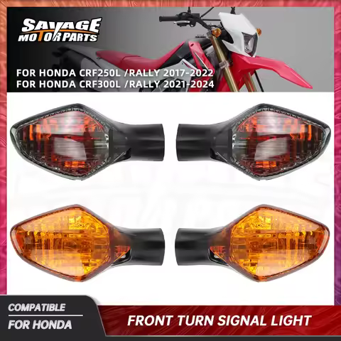 For Honda CRF 250L 300L 2023 Front Rear Turn Signal Light CR250L CRF300L RALLY 2017-2024 Motorcycle 