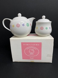 Sanrio Hello Kitty My Melody PomPomPurin 布丁 布甸狗1999年茶壺/糖罌 ((請參閱貨品描述欄))