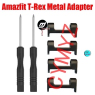 Amazfit T Rex Pro Watch Adapter Metal Stainless Steel Strap Smart Strap Connection Adapter Screwdriver Accessories