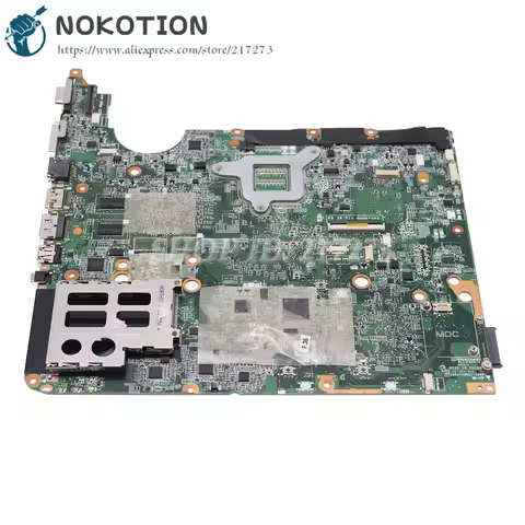 DV6-1310TX DV6-1000 DV6T For HP DV6T-1300 Laptop Motherboard HD4500 W/ T9400 CPU+4G RAM 578378-001 D