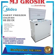 Midea Hs 252 Ck Chest Freezer Box Hs252Ck Lemari Pembeku 200 Liter