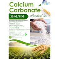 25KG Calcium Carbonate [Ready Stock] 碳酸钙 石灰粉 Chalk CaCO3 Agriculture Lime Kapur Industrial Grade