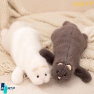 AINTP Plush Ferret Stuffed Toy, Lifelike Appearance Huggable Doll Ferret Plush Toy, Accompany Doll S