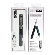 SOG | SOG 4 in 1 Bicycle Multitool EDC Pen with Knife Small Flashlight Novelty Camping Supplies & Ur