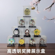 [Only Display Box] Marathon Medal Storage Box Acrylic Anti-dust Gold Medal Medal Honor Display Stand