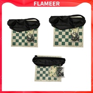 [Flameer] Portable Chess Set,Roll up Chess Board Game Set,Lightweight Board Games,Chess