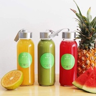 Glass Jar for Milk and Hot Water Tea 300ml