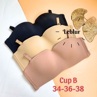 Women's B cup bra without underwire, 1cm soft padded horizontal bra, Thai lingerie Sisterhood 858, L