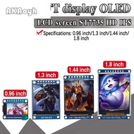 TFT Display 0.96 1.3 1.44 1.8 inch IPS 7P SPI HD 65K Full Color LCD Module ST7735 / ST7789 Drive IC 