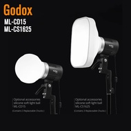 Godox ML-CD15 ML-CS1625 Diffuser Dome Kit with 3 Adapters for Photography Light  Studio Live Stream