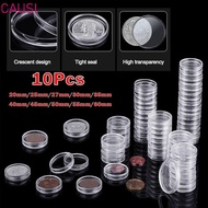 CAUSI Acrylic Coin Capsule, Plastic  Coinning Capsules, Container Coin  Home
