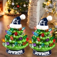 American Rugby COWBOY Dallas Cowboys Resin LED Lights Bright Christmas Tree Atmosphere Decoration Or