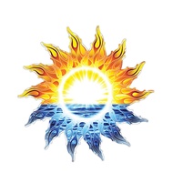 RV Trailer Motorhome Camper Decal Tribe Sun Ocean Graphic Sticker Tropical Waterproof