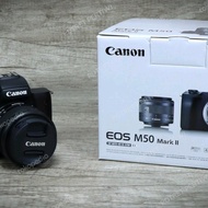 canon eos m50 mark ii kit 15-45mm / kamera canon mirroles m50 mark ii