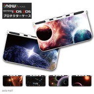 new3DS LL カバー ケース new 3DSLL new 2DS LL 3DS LL カバー Nintendo かわいい おしゃれ 宇宙 デザイン 銀河 星 STAR Galaxy ギャラクシー Space スペース 地球 夜景 寝顔 デザイン