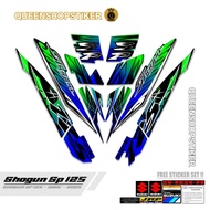 SHOGUN SP 125 STRIPING 2 MOTIF/ SOGUN 125 STICKER/ VARIATION MOTORCYCLE STICKER/ SHOGUN SP STICKER/ 