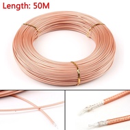 50m RG316 RF Coax Coaxial cable Connector 50ohm M17/113 Shielded Pigtail 164ft