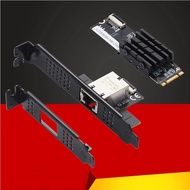 M.2 to 10Gb Network Card Single Port 10Gbe Ethernet Gigabit NIC B+M Key 10G/2.5G/1000M RJ45 Lan Netw