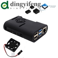 DINGYIFENG Case Durable Useful Cooler Heatsink for Raspberry Pi 4 Model B, Pi 4B, Pi 4 Shell