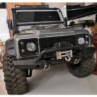 Metal Automatic Winch with 3CH Control Cable for 1/10 RC Crawler Car Axial SCX10 TRX4 D90 Upgrade Pa