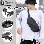 [SG SELLER] Men's Waist Bag Men's Women's Slingbags Hip Bag Sport for Outdoor Cycling Hiking Running