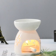 MEIK Ceramic Essential Oil Lamp Aroma Burner Aromatherapy Candle Fragrance Holder