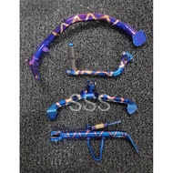 TITANIUM THAILAND🇹🇭 EX5 DREAM BRAKE PEDAL GEAR PEDAL STARTER KICK SIDE STAND c70 gbo wave wave100