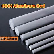 Solid Aluminum Rod Aluminum Alloy Rod 6061 Hard Aluminum Round Rod