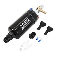 OSIAS 380LPH inline external fuel pump 10AN inlet+8AN outlet 044 check valve outlet diameter 10mm OS