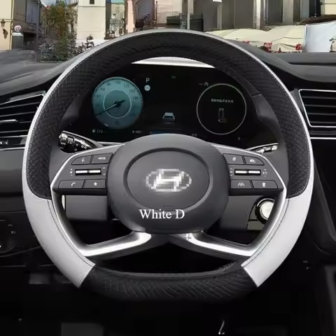 Car Steering Wheel Cover for Hyundai i20 Ii0 i40 Tucson Accent Kona Elantra ix35 Solaris Creta Getz 