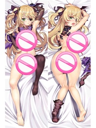 Genshin Impact Fischl Pillow Case Peakin Keqing Hing Body Pillow Cover Bedding Dakimakura Pillowcase