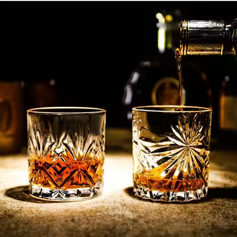 Glassware Cocktails Different Glass Cups Fashion Whiskey Glasses Scotch Bourbon Cocktails RUM Durabl