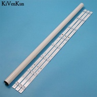 TCL 43S62 - Set of 3 bars with 8 LEDs 6v 78cm for TCL TV 43P62 43S6100 43D2900 43S4900 DS-4C-LB4208-