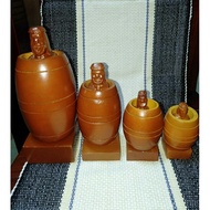 ♞,♘,♙Baguio Barrel Man Wood