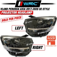 Vland Perodua Axia 2017 - 2020 SE Style Projector Headlamp ( 1pc )